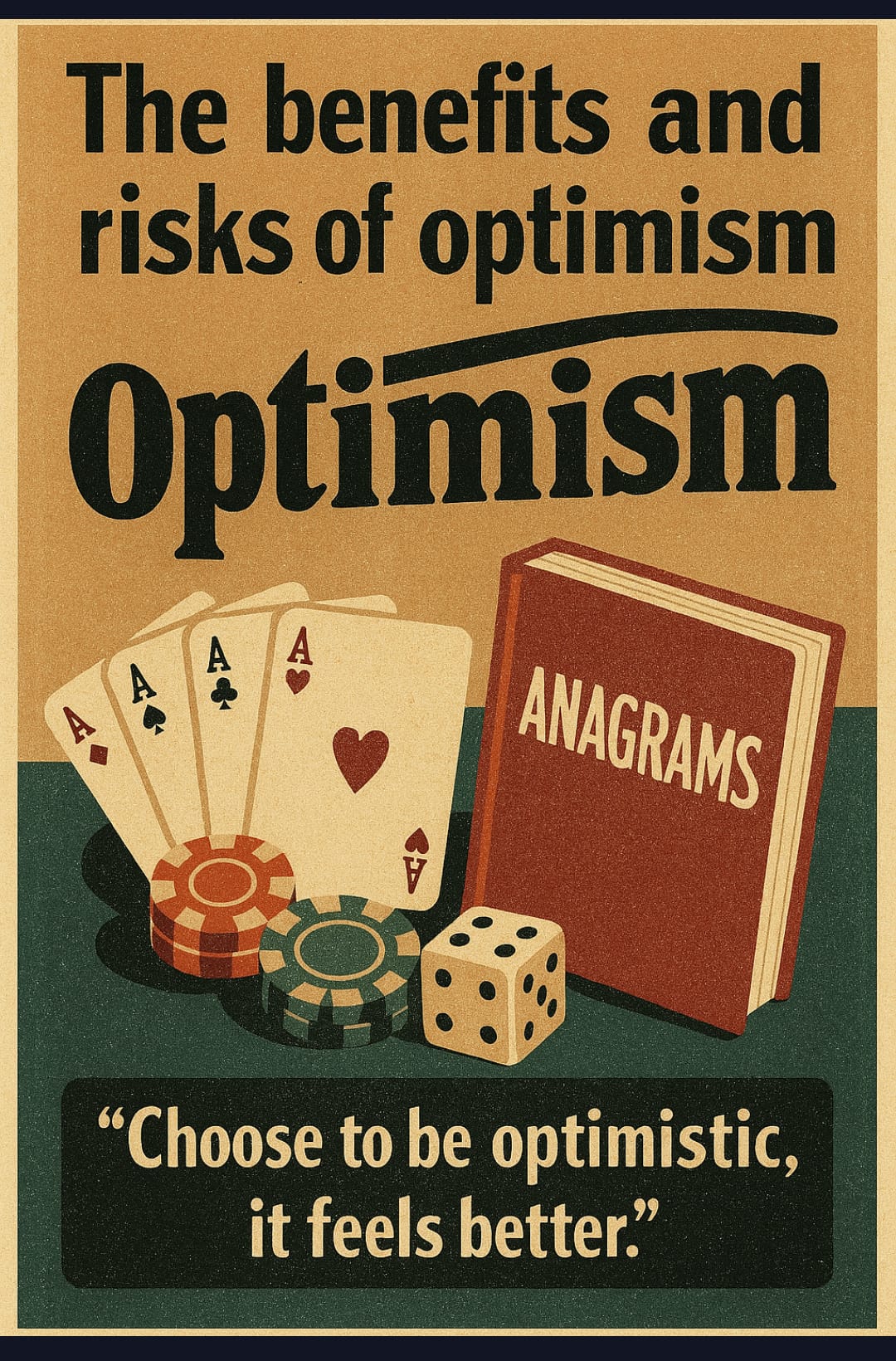 The benefits and risks of optimism